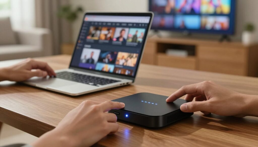 reset IPTV box